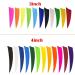 ZSHJGJR 50pcs 5 Shield Cut Turkey Feather Right Wing Arrow Fletches - Green - Buy Online on GoSupps.com