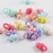 Artibetter 80-Piece Toddler Pacifier Clips - Colorful Acrylic Gift Set for Birthdays & Christmas - Buy Online on GoSupps.com
