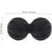 FRCOLOR Double Peanut Massage Ball - Yoga Roll for Shoulders & Body Relief | International Shipping - Buy Online on GoSupps.com
