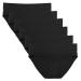 Intimate Portal Maternity Knickers | Pregnancy Postpartum Underwear | Foldable Under Bump Pants 18 6-pk Black