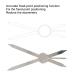 Lineal Microblading Eyebrow Compass Guide - Precision Template Tools for Perfect Eyebrow Shapes | International Shipping Available - Buy Online on GoSupps.com