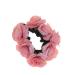 Beatifufu 1 Piece Flower Hair Accessories Rose Headband Pink Scrunchie Hairpieces for Women Elastic Thick Hair Holder Hair Bobbles for Women Girls Hair Scrunchie Women's Hair Scrunchie