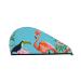 Tropical Jungle Flamingo Microfiber Hair Towel Soft Super Absorbent Hair Towel Wrap for Women Coral Velvet Quick Dry Hair Cap for Long Curly and Thick Hair