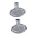 Beavorty 2 sets Moxa seat incense fame burner Moxa bar holder holder holder for Moxa fire extinguisher holder for moxibus tunnel Moxa-stick holder stainless steel metal pure moxa