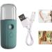 Mini Facial Mister Handheld Face Mist Sprayer Moisturizing USB Recharging Skin Hydration Tool 30ml Green Handy Moisturizing Sprayer - Buy Online on GoSupps.com