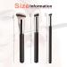 Zeayebsr 3 Pieces Foundation Brush Liquid Foundation Brush Concealer Brush Make Up Brush with Soft Synthetic Fiber Face Make Up Brushes for Creamy Powder or Liquid Foundation - Buy Online on GoSupps.com