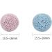 Nbeads 10pcs Natural Lava Perfume Pearls | No Hole Colored Lava Stones for Essential Oils & Harmony Ball Necklaces - Uncrapped 15.5-16mm - Buy Online on GoSupps.com