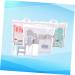 minkissy 2 Sets Travel Accessories Small Mirrors for Crafts Empty Nasal Spray Bottle Makeup Emulsion Bottle Ponytail Extension Kids Green Refillable Spray Travel Bottle Sprayer Make up - Buy Online on GoSupps.com