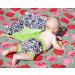Petit Lulu Waterproof Pull-Up Overpants Size M (6-10 kg) | Floral Cubes | Eco-Friendly Fleet Diapers | EU Made - Buy Online on GoSupps.com