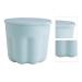 Portable Cosmetic Brush Washer Mat | Compact Makeup Cleaner Cup - Travel-Friendly (Blue - Buy Online on GoSupps.com