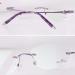 Noyota Metal Nasal Cushion Holder | Nose Bridge Replacement for Borderless Glasses | Purple Glasses Spare Parts - 1 Pair of Metal Replacement Brackets - Buy Online on GoSupps.com