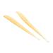 Healeved Croissant Ear Pick Ear Cleaner Tool Travel Ear Plugs Household Tools 2 Pcs Ear Wax Picker Earwax Digger Ear Cleaning Swab Earwax Cleaning Tool Shofar Ear Wax Picker Shofar Ear Pick Light Yellow 11.5x1.2x0.3cm