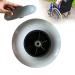 8 Inches Wheelchair Front Wheels Casters Strong Carrying Capacity+ Easy to Install Difficult to Slip with Bearings for Elderly/Sick/Front-wheel/Disabled Vehicles 1pcs