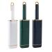 Static Clothes Lint Removal Brush Fixed Clamp Hair Brush Portable ABS Electrostatic Adsorption Comfortable Handle for Travel (Blue)
