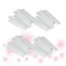 100pcs Makeup Brush Covers - Expandable Mesh Guards for Travel | White 11x1cm Makeup Sleeves - Buy Online on GoSupps.com