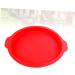 Zerodeko 1pc Muffin Top Pans for Baking Reusable Silicone Baking Cups Cookie Molds Candy Molds Non Stick Silicone Mold Fondant Mold Hand Mold Circle Cookie Cutters Gummy Mold Cake Chocolate 31 X28.5CM Red - Buy Online on GoSupps.com