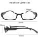 Buy Rxuaw Anime Cosplay Glasses - Fashion Half Rim Clear Lens for Holiday Parties | International Shipping Available - Buy Online on GoSupps.com