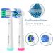 16pcs Replacement Brush Heads for Oral B Electric Toothbrushes - Pack of 4 Precision, Cross, 3D Whitening, Sensitive Clean - Buy Online on GoSupps.com