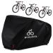 Byklista bicycle garage for 2-3 bicycles + eBook - bicycle cover waterproof from 210d oxford tissue extra welded inner seams - bicycle tarpaulin bike cover plan bicycle protection cover