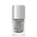 Catrice Kaviar Gauche Nail Lacquer No. C01 Flirty Glitter silver long-lasting glittery (10.5ml)
