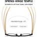 Shop Retro Round Reading Glasses | Vintage Style Wood & Plastic | Unisex Visual Aid +1.0 to +4.0 - Buy Online on GoSupps.com