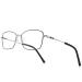 Reading Glasses Blue Light Blocking Spring Hinge Readers for Women Anti Glare Filter Lightweight Eyeglasses Black Frame Silver Bridge 2.25 x