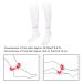 Fyearfly Graded Compression Socks 15-20 mmHg | Knee Support Stockings for Improved Blood Circulation - International Shipping Available - Buy Online on GoSupps.com