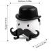 Chenri 2-Piece Beard-Shaped Razor Holder | Funny Suction Cup Design | Creative No-Drill Waterproof Hook for Bathroom & Kitchen - Buy Online on GoSupps.com