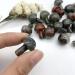 Natural Dragon Blood s Mini Mushroom Shaped Polished QuartzStones Specimen Home Decoration s Can be Used for (Size : 2pcs) Obelisk (Size : 2pcs) - Buy Online on GoSupps.com