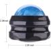 ZONGS Manual Back Roller Massager for Sore Muscle & Joint Pain Relief - Self Massage Therapy Tool for Full Body Relaxation - Blue - Buy Online on GoSupps.com