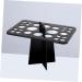 Luxshiny 1pc Makeup Brush Stand & Washing Mat | Best Brush Dryer Rack & Air Drying Pad - Black - Buy Online on GoSupps.com