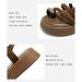 Orthopedic Bunion Corrector Sandals for Women - Summer Platform Shoes Breathable Casual Beach Travel - Black 7.5 - Buy Online on GoSupps.com