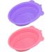 Makeup Brush Cleaning Mat Foldable Brush Cleaner Bowl Silicone Brush Cleaner Pad for Sponge Pink Cleaning pads - Buy Online on GoSupps.com