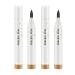 Mysense Freckle Pen Makeup Natural Lifelike Fake Freckles Magic Freckle Color Pen Soft Waterproof Long-lasting Pen for Effortless Sunkissed Makeup 2 pack Light Brown