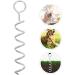 Didiseaon Dog Pegs for Outside Dogs - Durable Spiral Drill Earth Anchor Perfect for Camping Travel and Pet Leash Anchorage - Buy Online on GoSupps.com
