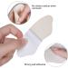 4 Pairs Heel Pads for Big Shoes | Women's Heel Grips & Comfort Inserts | Blister Prevention & Cushioning | Beige Shoe Fillers - Buy Online on GoSupps.com