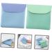 Buy Healeeved Small Tampon Bag - Stylish Period Storage for Students | Mint Cushion Holder & Prochet Design - Buy Online on GoSupps.com