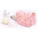 Waterproof Travel Hanging Toiletry Bag | Pink Makeup Organizer for Women & Men - Buy Online on GoSupps.com