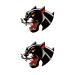 SanerLian Bear Geometric Temporary Tattoo Sticker Set of 12 | Watercolor Waterproof Body Art for Men and Women | Hand Arm 10.5X6cm - Buy Online on GoSupps.com
