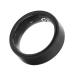 Smart Health Ring Metal Black Smart Ring Health Tracker Multiple Languages for Night Use(Black 7)(12 Black) 12 Black