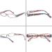 Buy Kerecsen Reading Glasses for Women - 5 Fashion Pairs with Spring Hinge & 2.0x Magnification - Stylish & Comfortable International Shipping - Buy Online on GoSupps.com