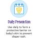 Desitin Daily Defense Baby Diaper Rash Cream with Zinc Oxide - Treat, Relieve & Prevent Rash - Hypoallergenic, Paraben-Free - 4.8 oz - Buy Online on GoSupps.com