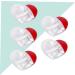 Homoyoyo 5 pi ces Tube de Brillant L vres Coeur Vide R utilisable Tube Portable Plastique pour Soin Huile et Gloss Recharge Facile pour Voyage et Usage Quotidien - Buy Online on GoSupps.com