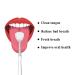 Buy Tongue Cleaner & Scraper Set - Reduce Bad Breath | Pack of 4 (Black & Gray) | Improve Oral Hygiene - Buy Online on GoSupps.com