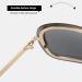 Sport Sunglasses | Women Sunglasses UV Protection Cycling Driving Fishing Sun Glasses Portable Wrap Around Cycling Puchen Gold Frame Full Gray Film - Buy Online on GoSupps.com