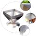 Alipis Meat Press 1pc Pagoda Meat Mold Flatware Dessert Kitchen Meat Plate Meat Dishes Shaping Tool Cake Mold Rice 15c 15x15CM Silver - Buy Online on GoSupps.com