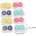 GATUIDA 24-Pack Colored Contact Lens Containers - Practical Case & Holder for Eye Care | International Shipping Available - Buy Online on GoSupps.com