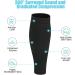 Acwoo Compression Stockings for Men & Women | Calf Medical Compression Socks 15-21mmHg | Ideal for Running & Sports | Black - Buy Online on GoSupps.com