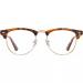 ICU Eyewear Screen Vision Blue Light Filtering - Retro Style Tortoise