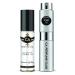 CA Perfume Duo Impression of Other 133 For Women & Men Eau de Parfum Refillable Atomizer Sprayer + Fragrance Body Oil Long Lasting Sample Travel Size Roll-On Bottle 0.27 Fl Oz+0.33 Fl Oz